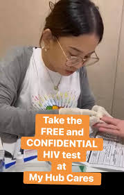 Take the FREE HIV test sa My Hub Cares. Its voluntary and confidential.  #myhubcares #hiv #hivtesting