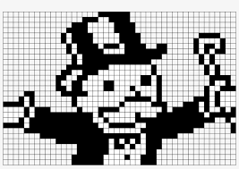 Maybe you would like to learn more about one of these? Monopoly Man Pixel Art 880x581 Png Download Pngkit
