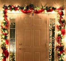 9ft Pre Lit Artificial Pine Cone Garland With Red Deco Mesh Garland Ball Ornaments Christmas Garland For Mantle Diy Christmas Lights Outside Christmas Decorations Christmas Door Decorations