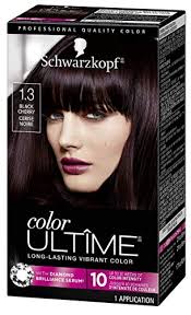 This is the darkest brown there is. Amazon Com Schwarzkopf Color Ultime Hair Color Cream 1 3 Black Cherry Packaging May Vary Beauty