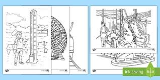 They're great for all ages. Fairground Colouring Pages Colouring Sheets Twinkl