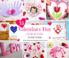 This year just like every other year we spend time making kids craft ideas for valentines day to decorate the house with and to. 35 Valentines Day Activities For Kids Cards Craft Printables