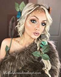 Garden Fairy Costume In 2021 Fairy Halloween Makeup Garden Fairy Costume Bella Hair