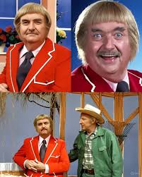Name a character who mentioned the name of another TV show Fred Sanford to  Grady you have a choice of three shows captain kangaroo Deputy Dawg or  Huckleberry Hound