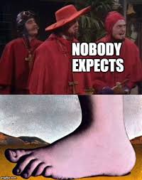 nobody expects the spanish inquisition monty python Memes & GIFs ...