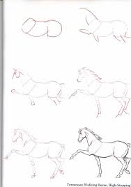 Desenhar Cavalo Desenho Arte Cavalo Cavalos Através de um olhar geometrizante da forma, tudo fica mais simples. desenhar cavalo desenho arte cavalo