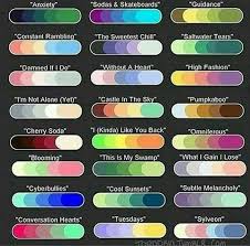 Do You Not Think So Far Ahead Cuz I Ve Been Thinking Bout Forever Color Palette Challenge Palette Art Color Palette