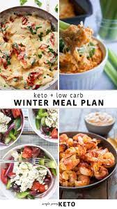 Keto And Low Carb Winter Meal Plan Easy Recipes And Ideas To Make This Week For T Easy Ketogenic Meal Plan Ketogenic Diet Meal Plan Plant Based Diet Meal Plan