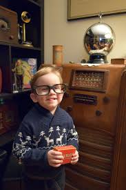 Mmmm.... Lifebuoy! My son doing an impression of Ralphie Parker, Dec. 17,  2017.