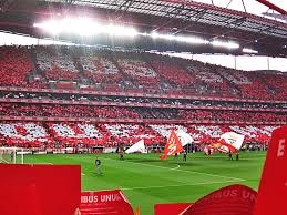 Benfica Mosaico Nas Arquibancadas Do Estadio Da Luz 9ine Estadio Da Luz Sport Lisboa E Benfica Arquibancadas