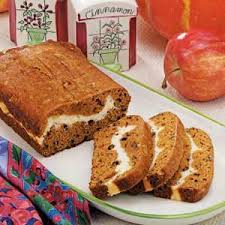 Ribbon Pumpkin Bread Recipe Pumpkin Recipes Pumpkin Bread Healthy Pumpkin Dessert