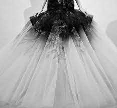 Create a memorable experience wearing a black wedding dress from wedding dress fantasy. Black And White Wedding Dress Tumblr On We Heart It