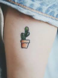 Minimalist Cactus Tattoo Tattoos Tiny Tattoos Cactus Tattoo