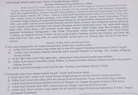 George saa, si genius dari papua kutipan teks biograi kepribadian unggul sementara si bungsu, oge, meraih emas di panggung internasional. Teks Biografi Berikut Untuk Nomor 10 Dan 11 Bacalah Dengan Cermat Komikus Indonesia Yang Mendunia Brainly Co Id