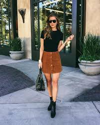 Nichole Ciotti On Instagram All About The Cord Mini Skirt For Fall Shop My Look Here Liketoknow It Www Liketk Thrifted Outfits Skirt Outfits Fall Fashion