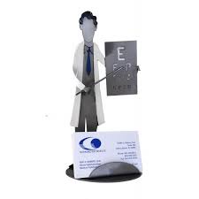 Bird on a wire black white business card holder,modern #housewares #office @etsymktgtool #businesscardholder #businesscard #deskaccessories. Eye Doctor Business Card Holder Metal Card Holder