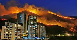 Los comerciantes aseguran que las pérdidas que ocasionó el incendio superan los mil millones de pesos. Las Impactantes Imagenes Que Dejo El Incendio Forestal En Cali