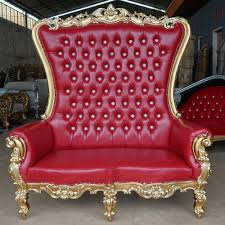 Here are a few of our favorites, sure to fit right into any home. Royal Luxury Style High Back Wedding Loveseat High Quality Long Back Sofa Chair Buy Royal Luxury Style High Back Wedding Loveseat Red Leather High Quality Long Back Sofa Chair Royal Luxury Style