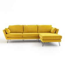 Canapé d angle jaune moutarde. Canape D Angle Velours D Angle Fixe Topim Jaune Moutarde La Redoute Interieurs La Redoute Canape Angle Canape Jaune Canape Angle Convertible