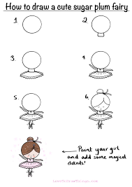 How To Draw A Cute Sugar Plum Fairy In 6 Steps Make sure you attach them to the upper part of the skull, not to the lower jaw by accident (i have nothing against horns on the lower jaw, but it's harder to. to draw a cute sugar plum fairy in 6 steps