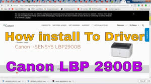 The following instructions show you how to download the compressed files and decompress them. How To Download And Install Canon Lbp 2900b Printer Driver On Windows 10 Windows 7 And Windows 8 Youtube
