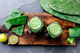 Just be sure to pair the benefits with the cautions we describe in the next section. Healthy Cactus Nopales Aloe Vera And Lemon Drink Smoothie And Stock Photo Picture And Royalty Free Image Image 85170080