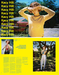 Kacy Hill In Bloom Fashion Magazine Design Fashion Magazine Design Layout Magazine Layout Design