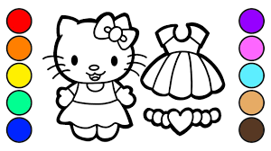 Video ini bisa dijadikan edukasi untuk meningkatkan kreativitas anak dan membatu pemahaman dasar dalam seni melukis, menggambar dan mewarnai. Cara Menggambar Dan Mewarnai Hello Kitty Mermaid Coloring Pages Youtube