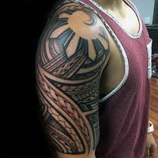 50 Filipino Sun Tattoo Designs For Men Tribal Ink Ideas Tribal Tattoos Filipino Tattoos Tribal Tattoo Designs