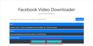 Through this tool anyone which have a facebook account or not download the videos and photos easily with a single click. Online Facebook Video Downloader