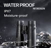 Bresser Fernglas Corvette 8x42 wasserdicht mit Nitrogenfüllung, BaK-4 Glas  Prismen, LE-Okularen für angenehme Nutzung, Mehrschichtvergütung und ...