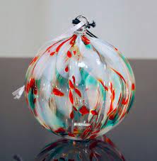 Italian hand blown painted 4 1/2 h frosted glass apple with gold leaf ornament. Christmas Crystal Hand Blown Glass Ornament Etsy In 2021 Glass Christmas Ornaments Glass Blowing Hand Blown Glass