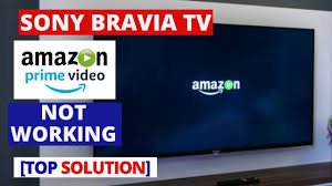 If tv buttons can be operated, proceed to section b: How To Fix Prime Video App Not Working On Sony Tv Sony Tv Prime Video Common Problems Fixes Youtube