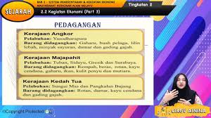 Soal mapel ekonomi yang membahas bab pelaku ekonomi akan kami bagikan dalam artikel ini, lengkap dengan kunci jawaban. Topik 02 Sistem Pemerintahan Dan Kegiatan Ekonomi Masyarakat Kerajaan Alam Melayu My E Tuition