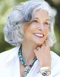 Julho 2012 Gorgeous Gray Hair Hair Styles Older Women Hairstyles