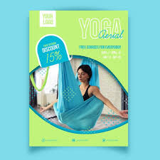 Whether it is an education poster or tuition & coaching center poster; Sport Poster Design Yoga Class Free Vector Nohat Free For Designer