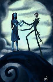 Jack And Sally The Second Scene That Inspired My Custom Back Tattoo Nightmare Before Christmas Disney Fan Art Nightmare