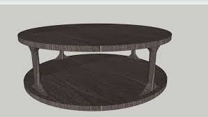 I have been fascinated by restoration hardware with their design and products. Restoration Hardware Martens Round Coffee Table 3d Warehouse