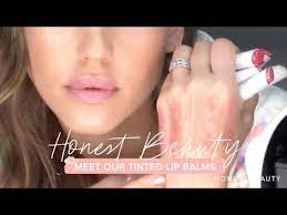 Swatches With Jessica Alba Tinted Lip Balm Honest Beauty Youtube