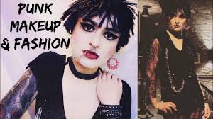 punk makeup tutorial and fashion