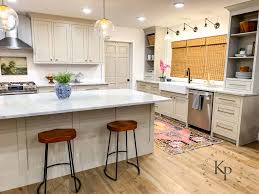 You could even put the revere pewter in the kitchen if it ends up wotking with your gray on your cabinets, but i personally would keep the walls bright if you don't want to go with a tan neutral in the revere pewter, bm alaskan husky is another color i think is beautiful. Revere Pewter Kitchen Cabinets Painted By Kayla Payne