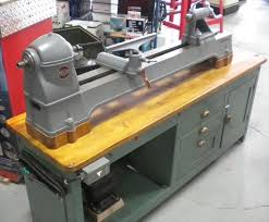 Photo Index Delta Manufacturing Co Wood Lathe 1460 Wood Lathe Delta Wood Lathe Woodworking Power Tools