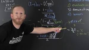 Domain Of The Composition Of Functions Youtube