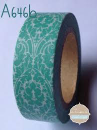 Washi Tape Veneciano Barroco Verde Washi Washi Tape Ideas Articulos Escolares