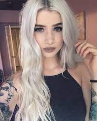 Instagram Photo By Courtney Dickerson Jun 10 2016 At 1 52am Utc Blonde Hair Black Eyebrows White Blonde Hair Platinum Hair