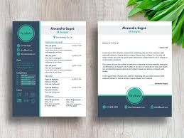 Best Free Modern Resume Template With Cover Letter Resumekraft