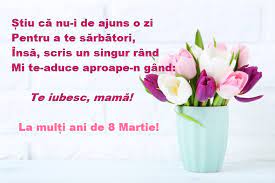 Felicitari de zi de nastere pentru mama, felicitari de la multi ani pentru. FelicitÄƒri È™i Mesaje Cu Imagini De 8 Martie Divertisment Inedit Unica Ro