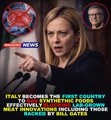 Italy has taken an unprecedented step by officially passing a law that bans the production, sale, and marketing of lab-grown meat, making it the first country in the world to enact a