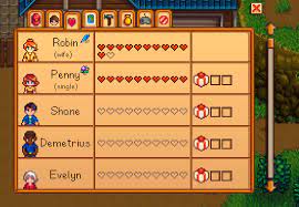 The closest thing the game has to an ending is getting a perfect. Tutorial How To Date Marry A Non Datable Npc Chucklefish Forums