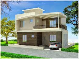 Canvas Of Duplex Home Plans And Designs Simple House Exterior Design Latest House Designs Simple House Exterior